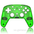 Transparent Green Game Controller för Nintendo Switch